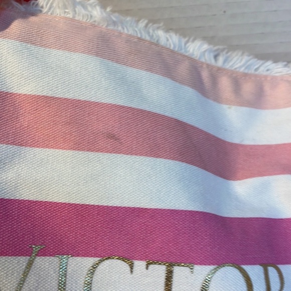 Victoria’s Secret Stripped tote bag Sz M - Picture 8 of 9